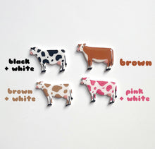 Load image into Gallery viewer, COW EARRINGS