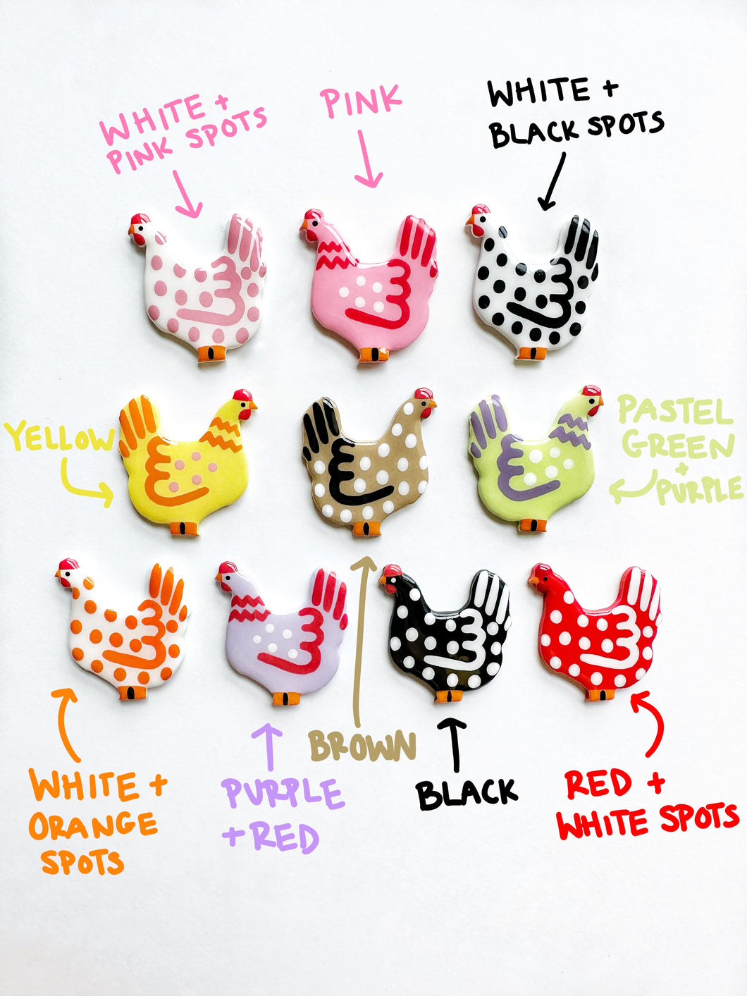 CHICKEN EARRINGS