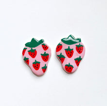 Load image into Gallery viewer, STRAWBERRY EARRINGS
