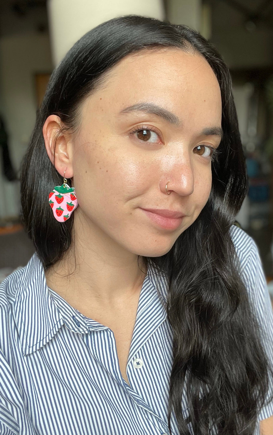 STRAWBERRY EARRINGS