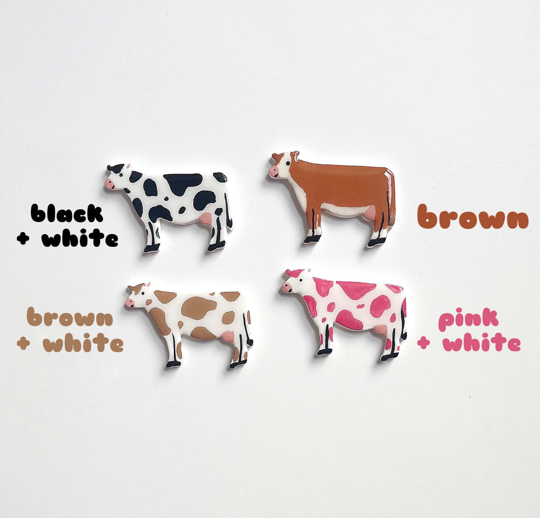 COW PINS & MAGNETS