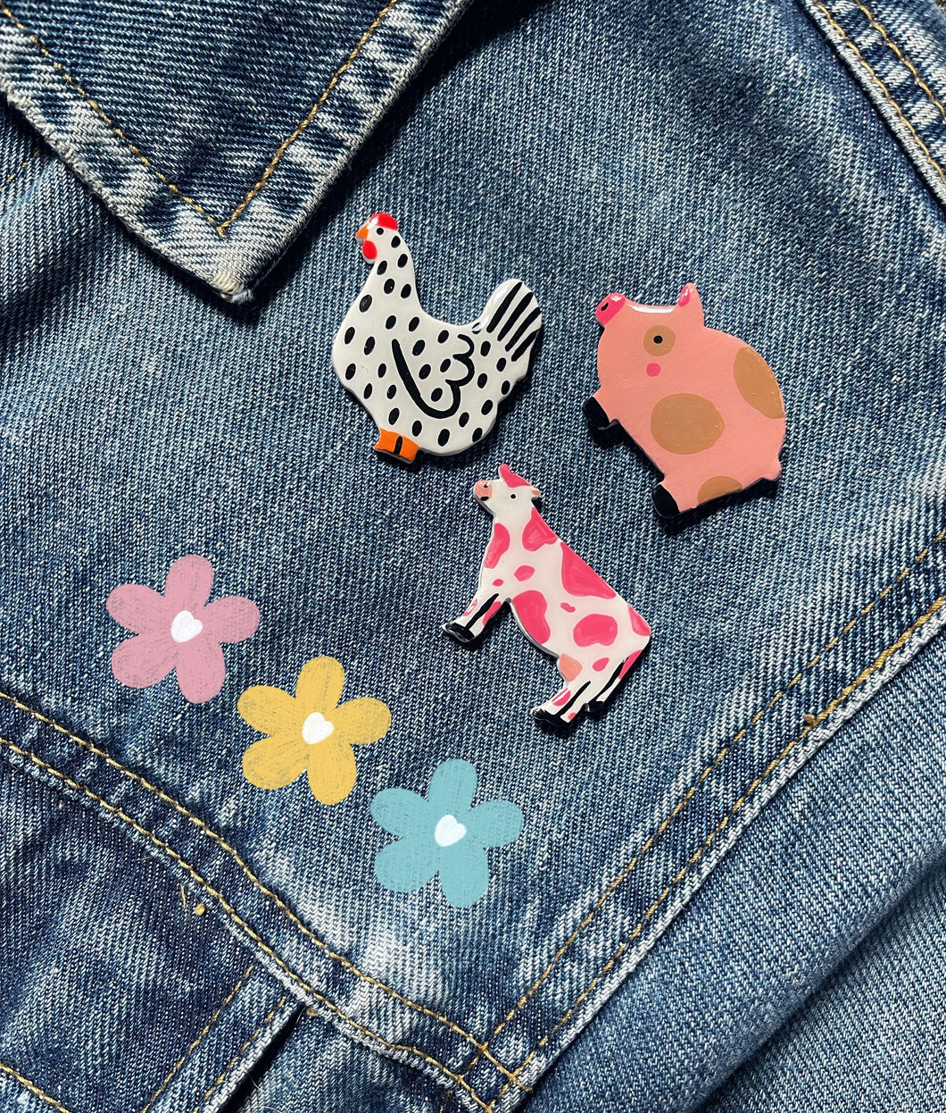 FARM PACK PINS & MAGNETS